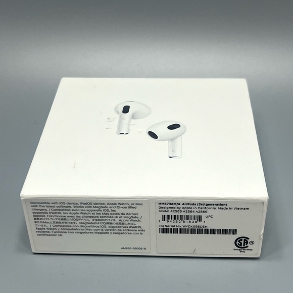 Apple AirPods 3rd Generation New Unused Open Box - Picture 5 of 9